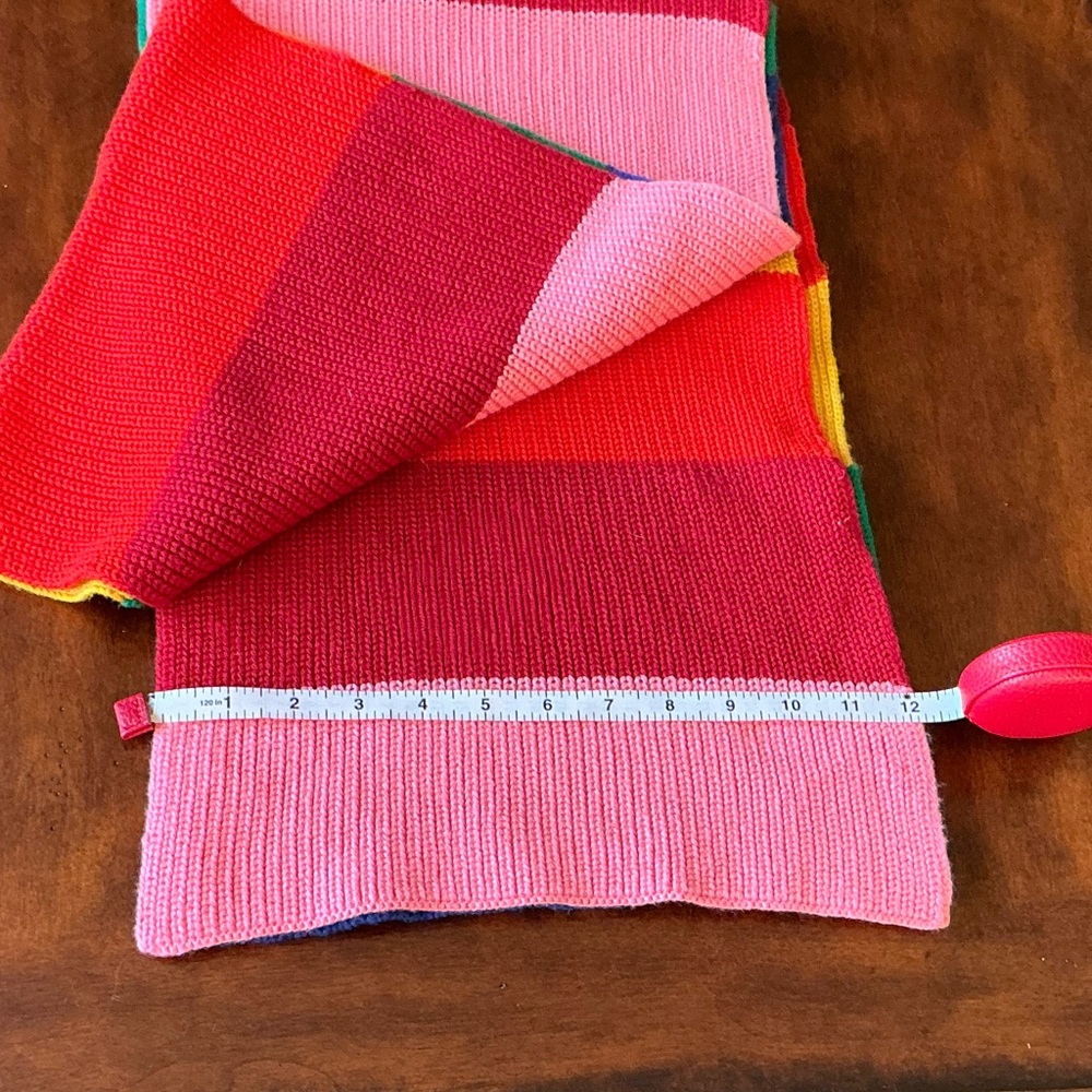 KURT GEIGER LONDON Rainbow Scarf - Picture 8 of 10